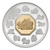 Picture of Серебряная монета "Восточный календарь - Год Быка" 15 долларов Канада