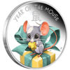 Picture of Срібна монета "Рік миші - мишеня" 1/2 унції