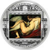 Picture of Срібна монета "Леда і Лебідь - Рубенс" серії Шедеври мистецтва 2014 рік 20$ Острова Кука