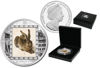 Picture of Срібна монета "Альбрехт Дюрер - Молодий заєць" 31,1 грам  2011 Віргінські острови