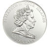 Picture of Срібна монета серії  "Світ квітів - Фіалка" 25 грам, 2009 р.