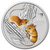 Picture of Cеребряная монета Австралии Lunar III "Год Крысы - Мыши" 15,55 грамм, 2020 г.