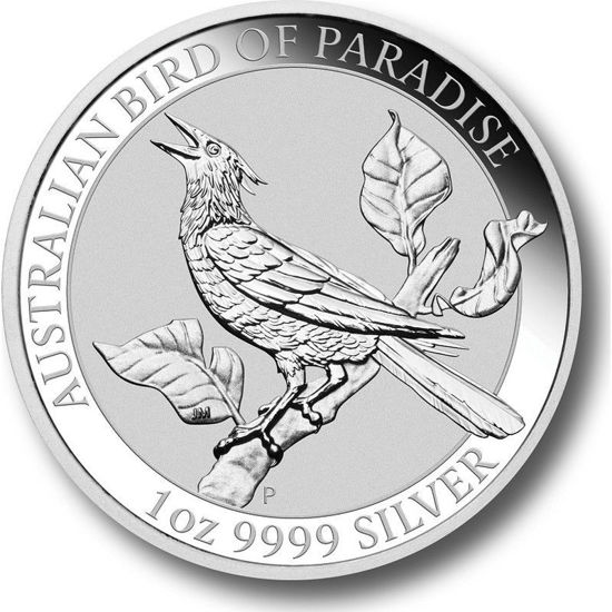 Picture of Срібна монета "Райський птах - Манукодія" 31,1 грам 2019 р.