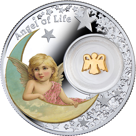 Picture of Серебряная монета "Ангел жизни " серии Ангелы - Ниуэ