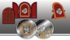Picture of Серебряная монета «Святой Николай Чудотворец» 250 грамм