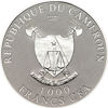 Picture of Срібна монета з голограмою "Туринська плащаниця" 20 грам 2010р Камерун