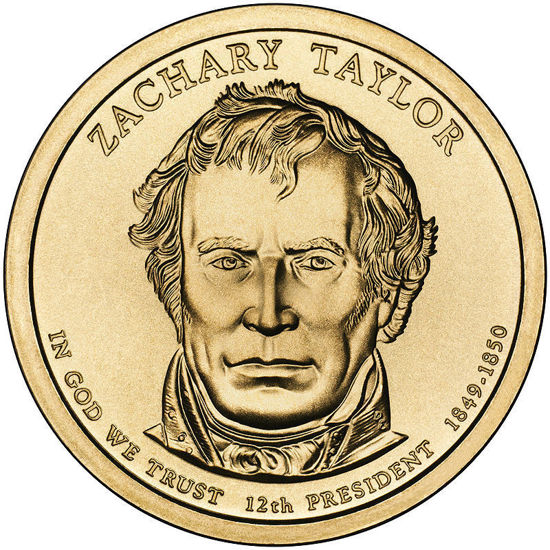 Picture of США 1 доллар 2009, 12 президент Закари Тейлор (1849-1850), "Серия Президентов"
