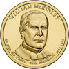Picture of США 1 долар 2013, 25 президент Вільям Мак-Кінлі (1897-1901), "Серія Президентів"