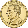 Picture of США 1 долар 2013, 28 президент Вудро Вільсон, "Серія Президентів"