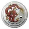 Picture of Цветная серебряная монета "Год Дракона" Австралия 15,5 грамм
