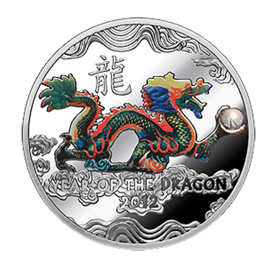 Picture of Срібна монета "Рік Дракона" Ніуе 16,81 грам
