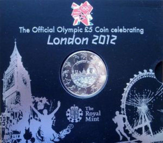 Picture of Англія, Великобританія, 5 фунтів 2012 Літні Олімпійські ігри 2012 року в Лондоні