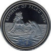 Picture of Палау 1 долар 1999 року, "Морський скат, Серія" Захистимо морський світ"