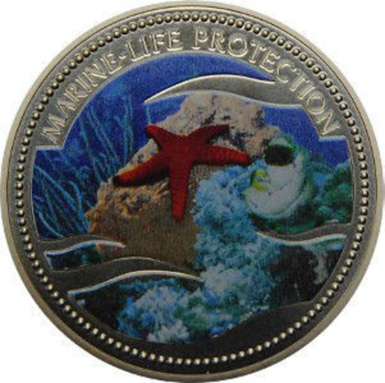 Picture of Палау 1 долар 2003 "Морська зірка, Серія" Захистимо морський світ"