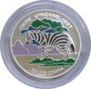 Picture of Бенін 1000 франків КФА 1997, Фауна Африки. Гірська зебра. Срібло
