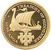 Picture of Золота монета "Скарби Хіддензе" Тонга 2003 1.24 грам