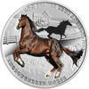 Picture of Серебряная монета "Чистокровная верховая лошадь" Ниує