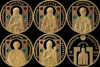 Picture of Набор золотых монет "Православные святые" 40 грамм