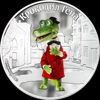 Picture of Срібна монета "Союзмультфільм Крокодил Гена" 31,1 грам