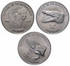 Picture of Куба 1 песо 1985, Набір з 3 монет "Природний заповідник: Папуга, Крокодил, Ігуана"