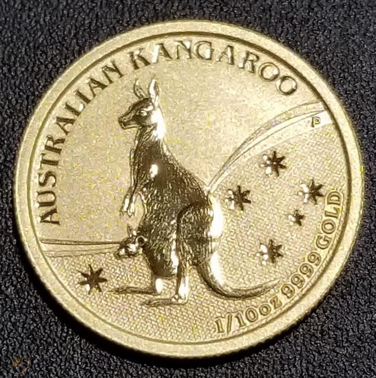 Picture of Золотая монета "Кенгуру" 3.11 грамм 2009 г.