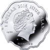 Picture of Срібна кольорова монета "Народжений бути щасливим" Ніуе 2016