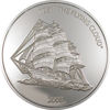Picture of Серебряная монета "Корабль 1851 - Летящее Облако" 25 грамм Либерия