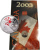 Picture of Канада 25 центів 2003 День Канади. Будинок і серце полярного ведмедя. У буклеті