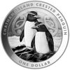 Picture of Срібний монета "Чубатий пінгвін" 31.1 грам Нова Зеландія 2020
