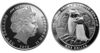Picture of Срібний монета "Чубатий пінгвін" 31.1 грам Нова Зеландія 2020