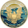 Picture of Серебряная монета "Американский орел Liberty - долина Напа" 31.1 грамм 2019 г. США