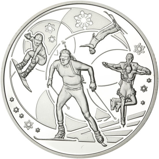 Picture of Пам'ятна монета "XXII зимові Олімпійські ігри"