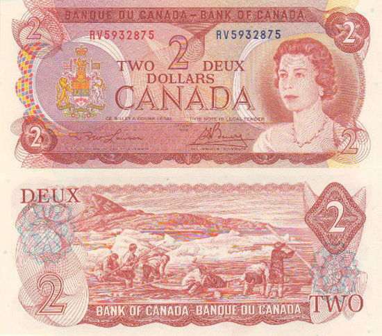 Picture of Канада 2 долара 1974 (Р86)