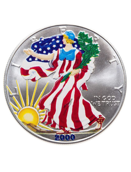 Picture of Срібна монета "Американський орел Liberty - 1999" 
