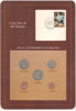 Picture of Бутан, Набір з 5 монет і 1 марки в буклеті 1979, Серія "Набори монет всіх країн світу"
