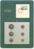 Picture of Фиджи, Набор из 7 монет и 1 марки в буклете 1981-1982, Серия "Наборы монет всех стран мира"