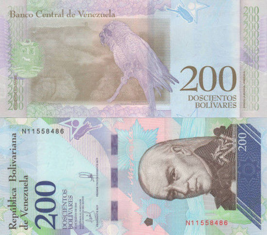 Picture of Венесуэла 200 боливар 2018