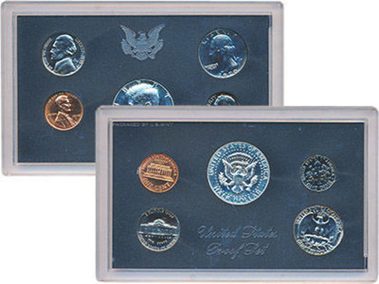 Picture of США Набір з 5 монет 1970. У пластиковій коробці