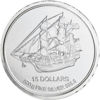 Picture of Срібна монета "Вітрильник" 500 грам Острови Кука 2012 р.