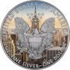 Picture of Серебряная монета  "Американский орел Liberty - Эмпайр стейт билдинг" 31.1 грамм 2017 г. США