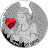 Picture of Серебряная памятная монета "Ангел любви"  с кристаллом Swarovski  17,5 грамм Ниуэ 2020