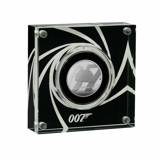 Picture of Англия, Великобритания, 1 фунт 2020 Джеймс Бонд "Агент 007". Подводная лодка. Proof, Серебро. ІІ тип
