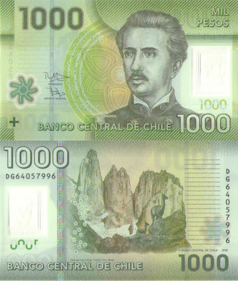 Picture of Чилі 1000 песо 2016 (Р 1619)