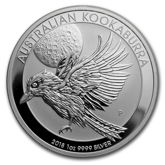 Picture of Срібна монета "Австралійська Кукабарра" 31.1 грам 2018