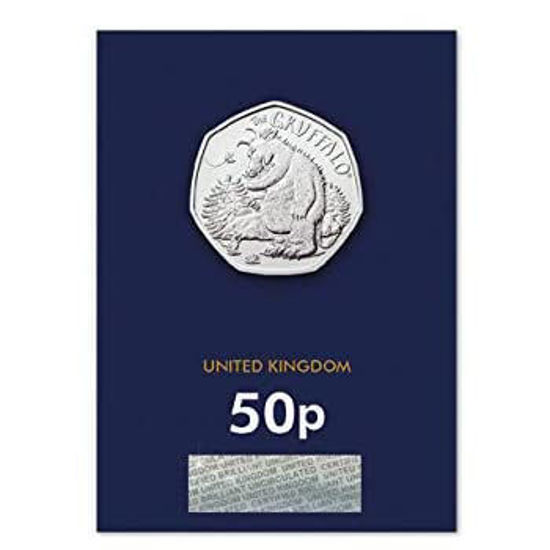 Picture of Англія, Великобританія 50 пенсів 2019. Груффало (ІІ тип). Блістер, BU
