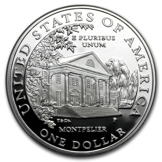 Picture of  Срібна монета 1  долар США Proof