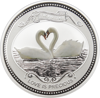 Picture of Срібна монета "Кохання дорогоцінне" Love is Precious "31,1 грам