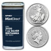 Picture of Туба 25 серебряных монет "Британия -Britannia" 2020 ( 1oz ) 1 унция Великобритания