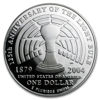 Picture of Серебряная монета "Liberty - Томас Эдисон" 1 доллар США 2004 Proof