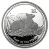 Picture of Срібна монета "Рік ЩУРА"Proof  1 доллар Австралія 31,1 грам